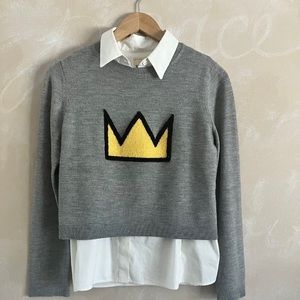 Alice + Olivia Basquiat Sweater sz L/G